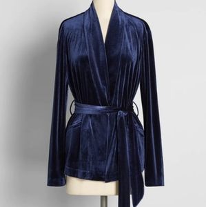 Modcloth Smoldering Smoking Jacket